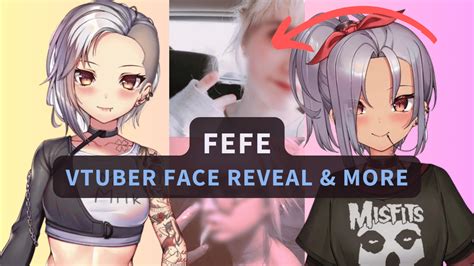 vtuber fefe face reveal|5 VTubers who accidentally revealed their face